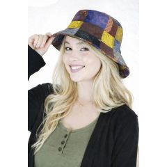 bucket hat patchwork